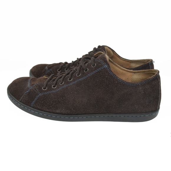 *BORN Sz 9.5 Brown Leather Blue Comfort Shoe main image 5